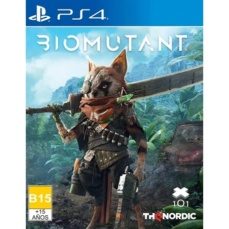 بازی پلی استیشن 4 نسخه رایتی نسخه هکشده بازی Biomutant ps4