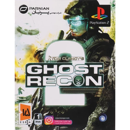 بازی پلی استیشن 2 Tom Clancys Ghost Recon PS2 پرنیان