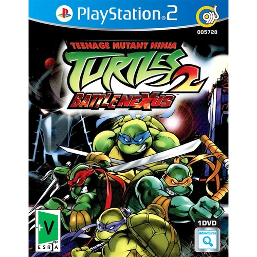 بازی پلی استیشن 2 Teenage Mutant Ninja Turtles 2 Battlenexus PS2 گردو