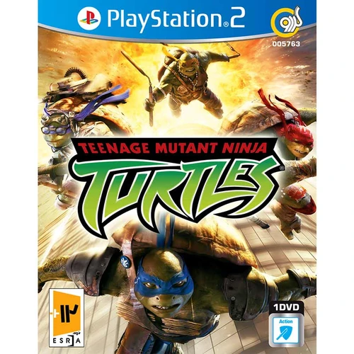 بازی پلی استیشن 2 TEENAGE MUTANT NINJA TURTLES PS2 گردو