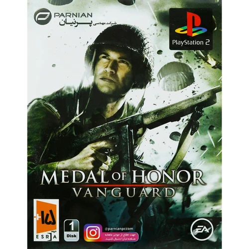 بازی پلی استیشن 2 Medal of Honor Vanguard PS2 پرنیان