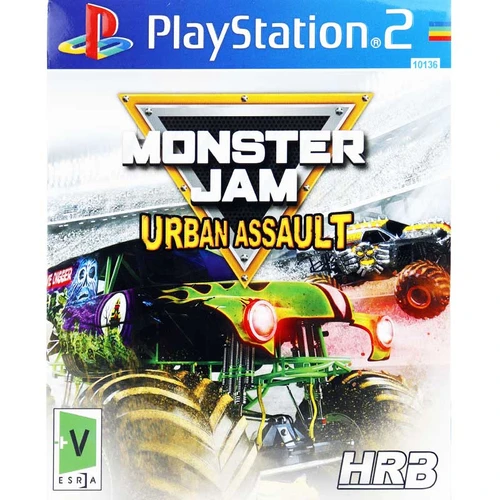 بازی پلی استیشن 2 Monster Jam Urban Assault HRB PS2