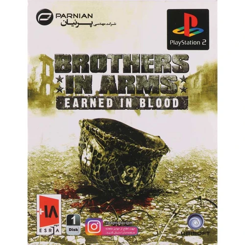 بازی پلی استیشن 2 Brothers In Arms Earned In Blood PS2 پرنیان