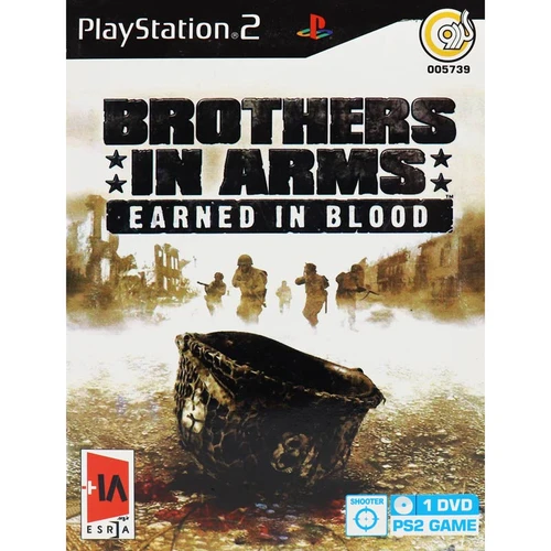 بازی پلی استیشن 2 BROTHERS IN ARMS EARNED IN BLOOD PS2 گردو