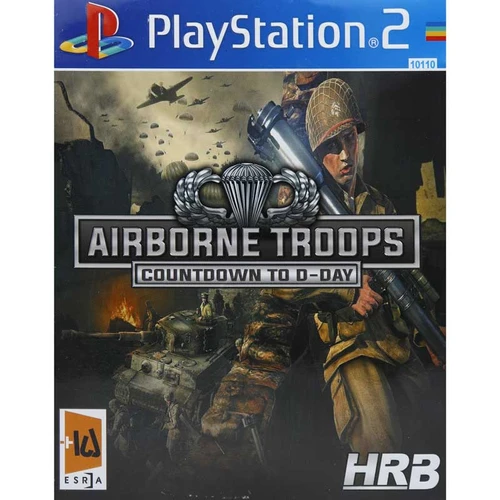 بازی پلی استیشن 2 AIRBORNE TROOPS HRB PS2