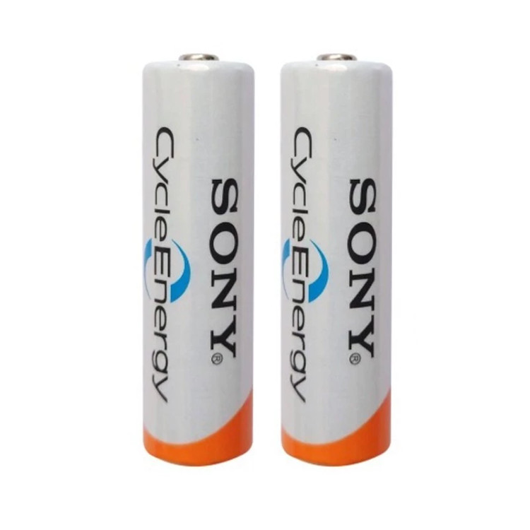 باتری دوتایی قلمی شارژی Sony Cycle Energy NH-HR15-51 AA 4600mAh مدل 1