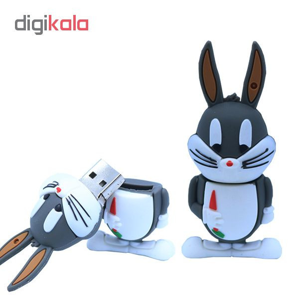 فلش مموری طرح باگز بانی مدل Ul-Pv-BugBun02 ظرفیت64گیگابایت