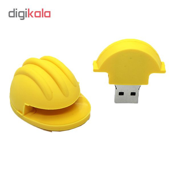 فلش مموری طرح کلاه مدل Ul-Pv-Helmet01 ظرفیت16گیگابایت