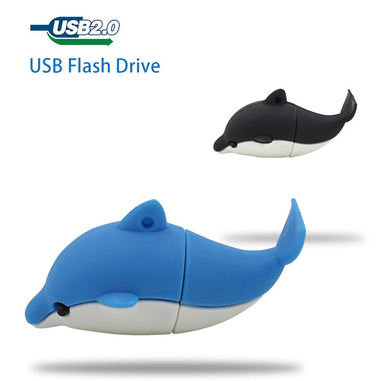 فلش مموری Usb 2.0 اولتیتا مدل دلفین ظرفیت 128 گیگابایت