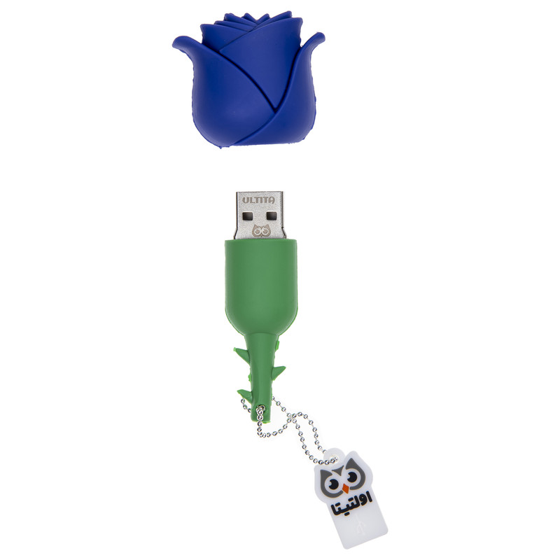 فلش مموری Usb 2.0 اولتیتا مدل گل رز ظرفیت 16 گیگابایت