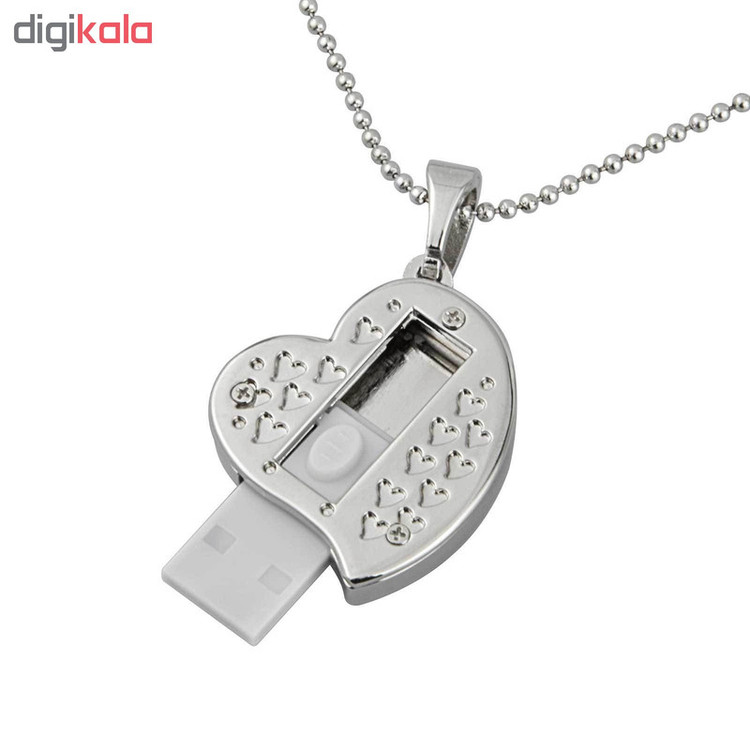 فلش مموری طرح قلب کج مدل Ultita -Ht02 ظرفیت 16 گیگابایت