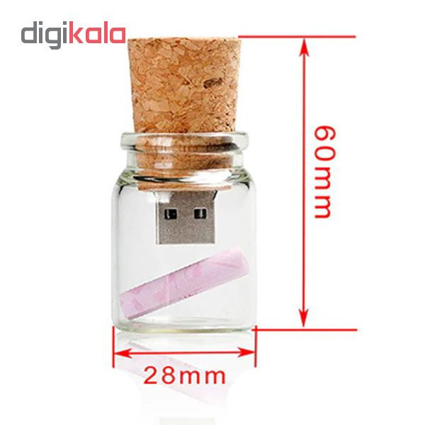 فلش مموری طرح بطری مدل UG-006 ظرفیت 16 گیگابایت