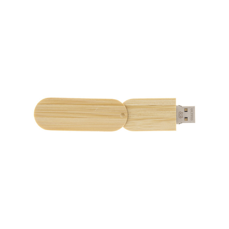 فلش مموری Usb 2.0 اولتیتا مدل چوبی چرخشی ظرفیت 128 گیگابایت