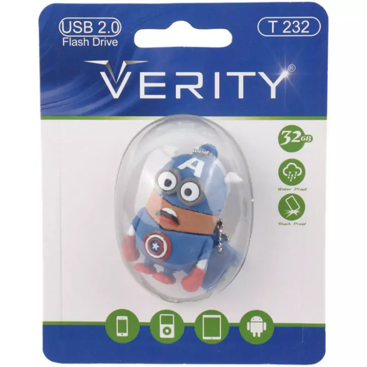 فلش مموری عروسکی 32 گیگ وریتی Verity T232