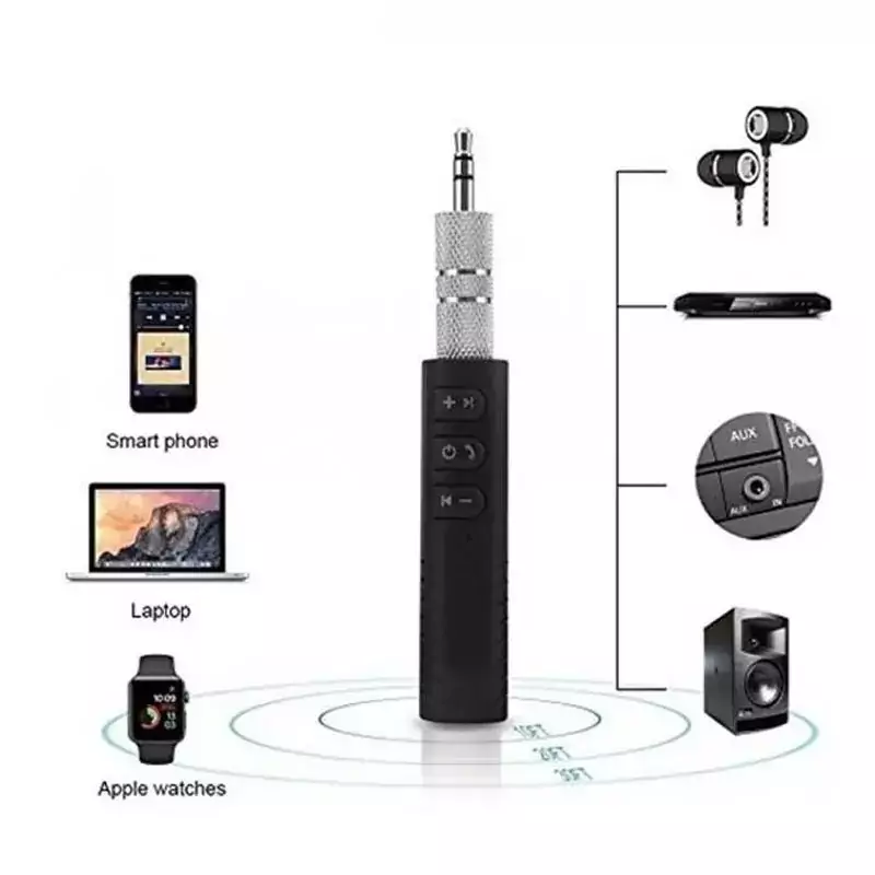بلوتوث AUX ماشین و اسپیکر شارژی LV-B09