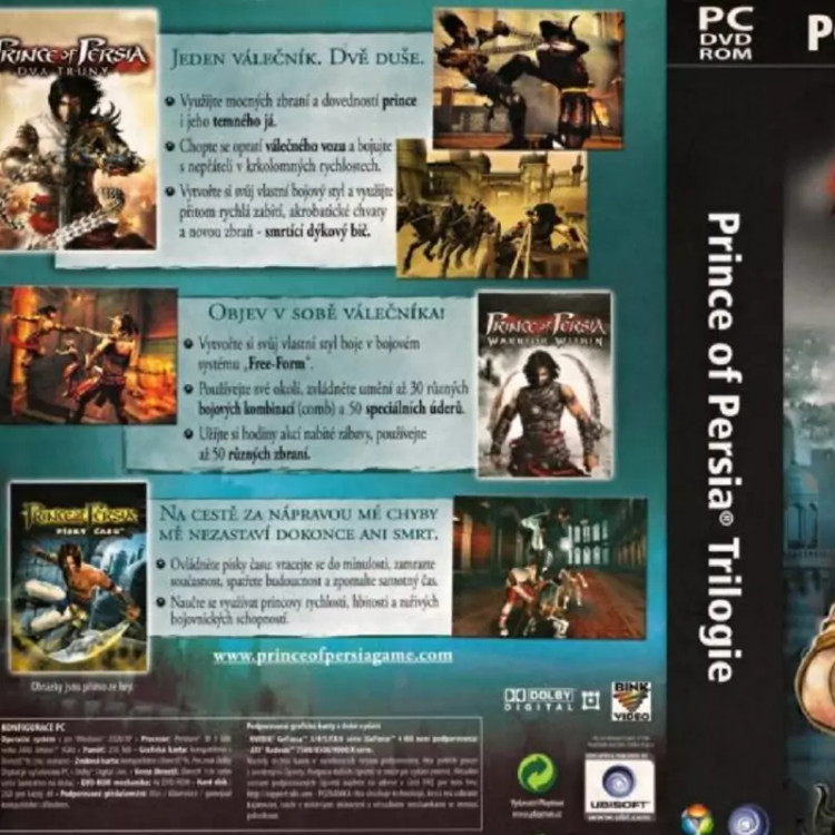 بازی کامپیوتری کالکشن Prince of Persia1-2-3