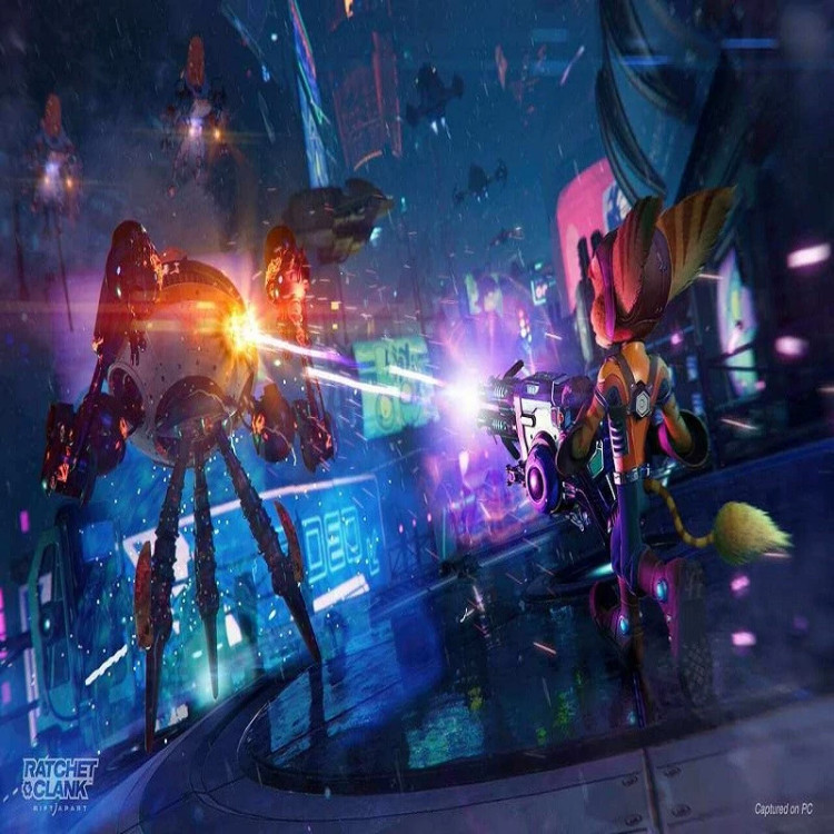 بازی کامپیوتری Ratchet and Clank Rift Apart