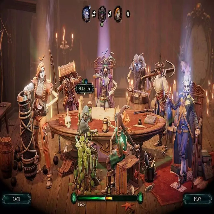 بازی کامپیوتری استراتژیک Shadow Gambit The Cursed Crew