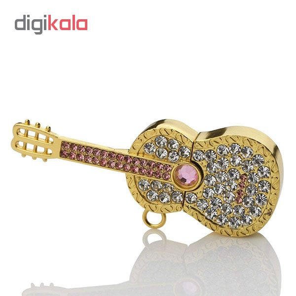 فلش مموری مدل Ul-Gr01 طرح گیتار ظرفیت 64 گیگابایت