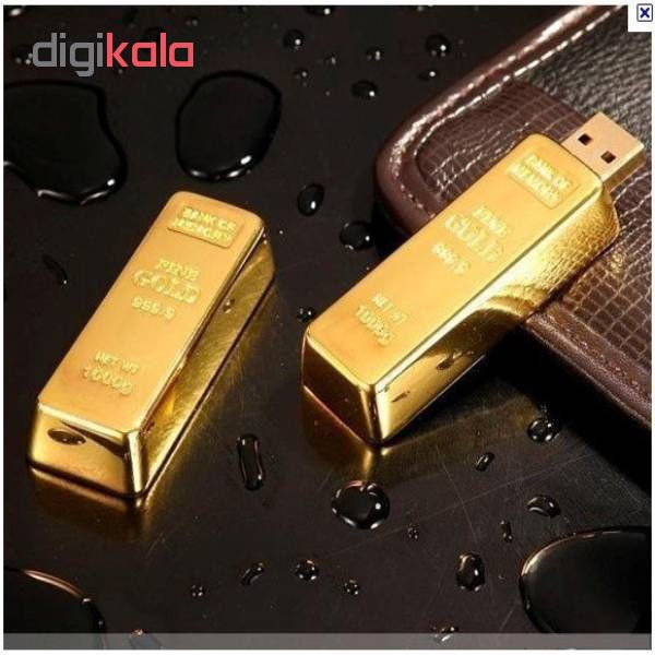 فلش مموری مدل Ultita-Bn طرح شمش طلا ظرفیت 8 گیگابایت
