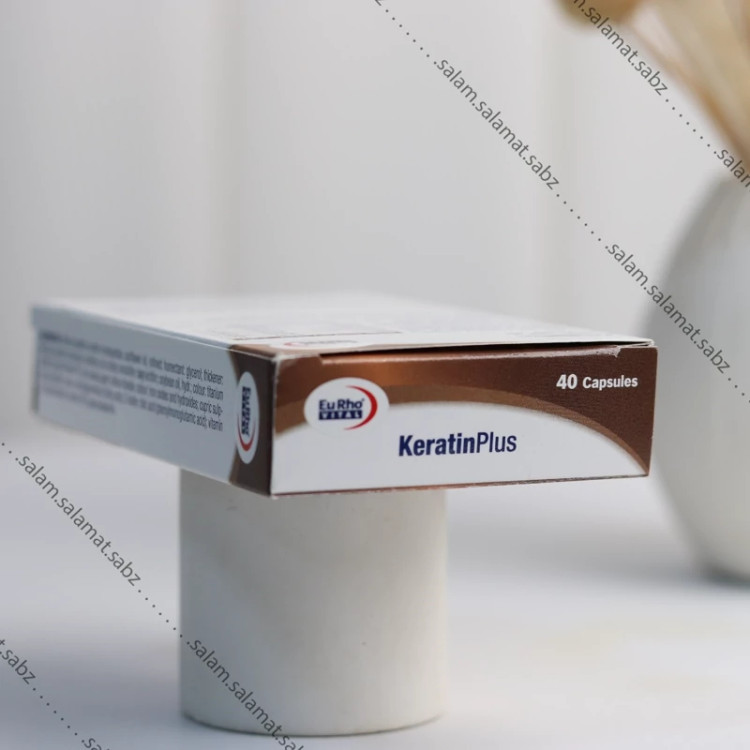 کراتین پلاس یوروویتال آلمان تثبیت رنگ مو و رشد مو