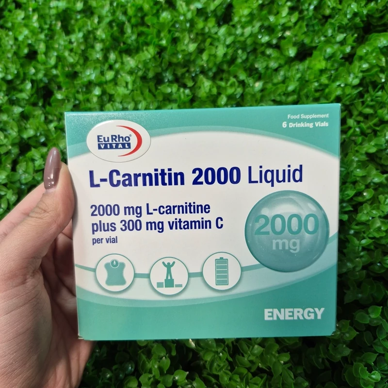 محلول خوراکی ال کارنیتین 2000 لیکوئید یوروویتال 6 عددی