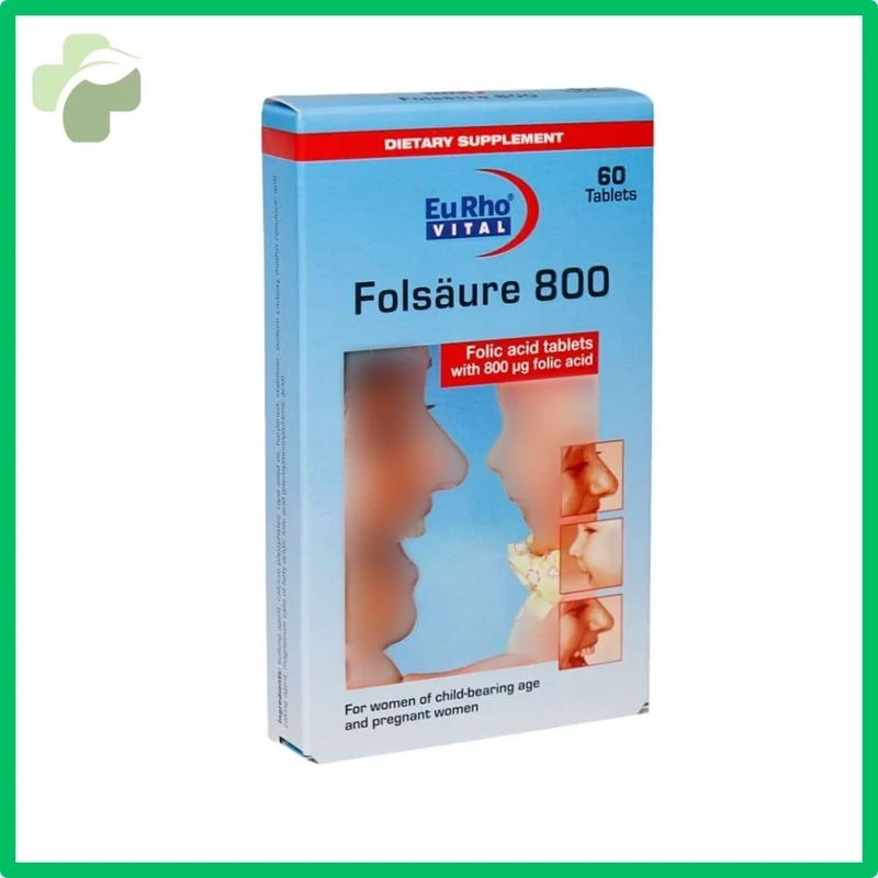 فولیک اسید 800 یوروویتال