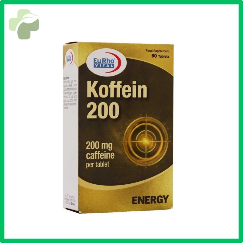 kaffein یوروویتال -افزایش انرژی در تمرینات ورزشی