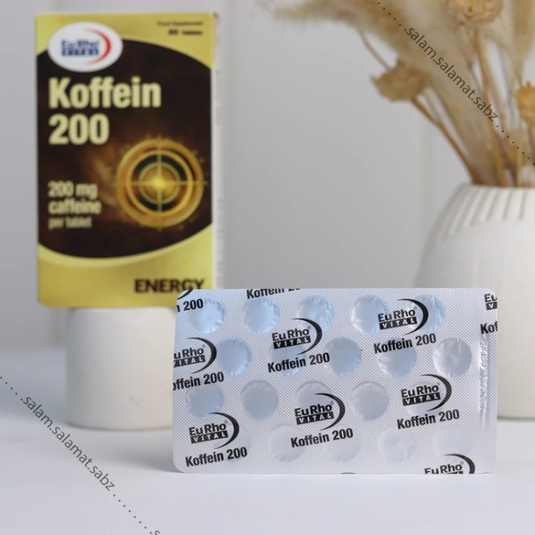 kaffein یوروویتال -افزایش انرژی در تمرینات ورزشی