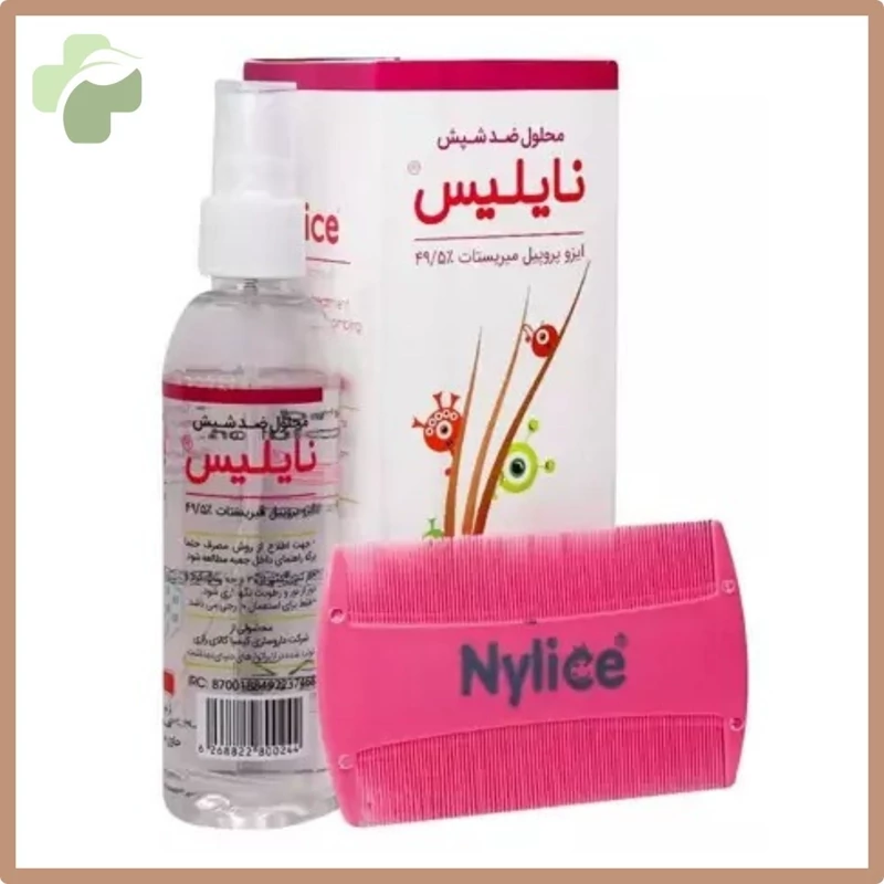 محلول ضد شپش نایلیس 100 میلی لیتر