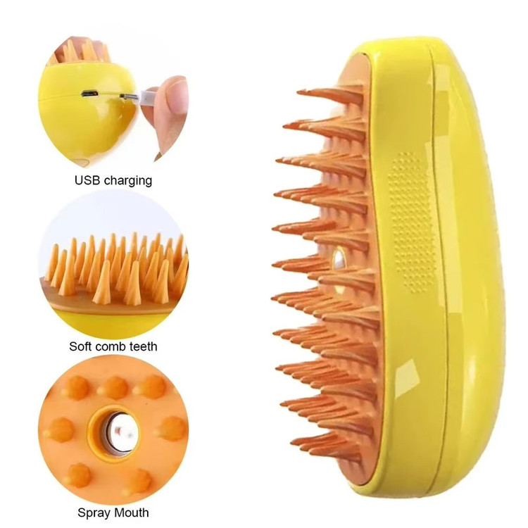 برس بخار سگ و گربه مدل Pet Brush