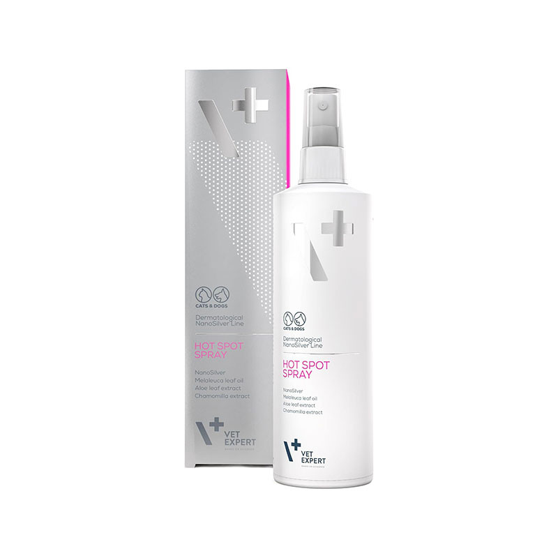 اسپری هات اسپات سگ و گربه وت اکسپرت مدل Hot Spot Spray حجم 100 میلی لیتر