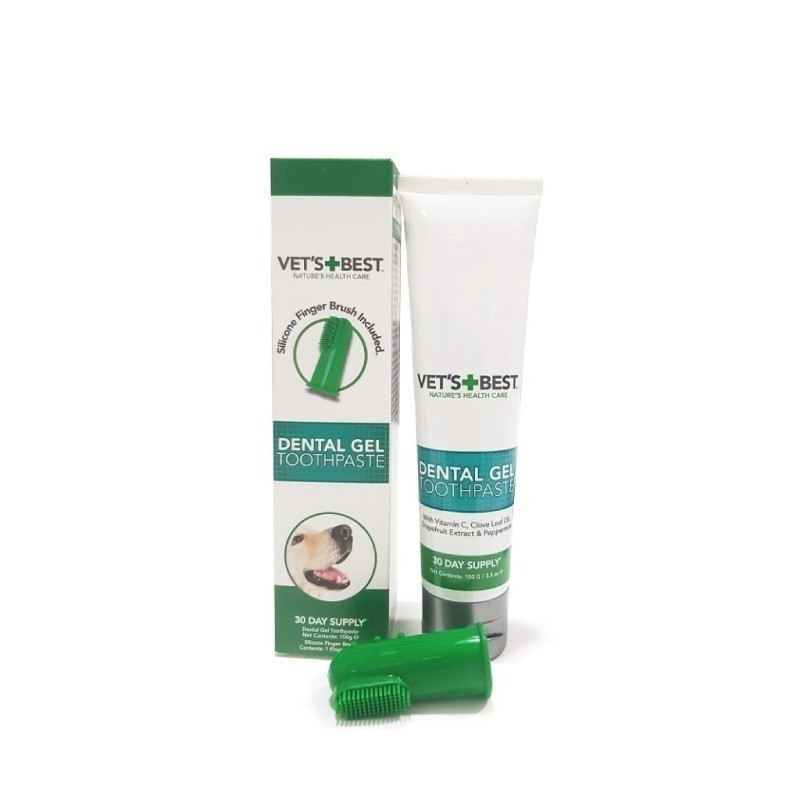 ست خمیر دندان و مسواک سگ وتس بست مدل Dental Set وزن 120 گرم