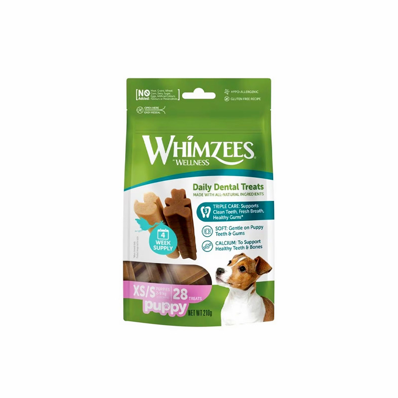 تشویقی سگ ویمزس مدل Puppy XSS Value Bag طعم سبزیجات وزن 210 گرم