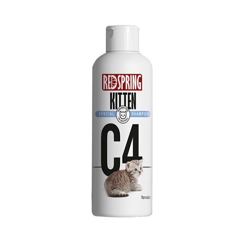 شامپو بچه گربه رداسپرینگ مدل Kitten Shampoo C4 حجم 300 میلی لیتر