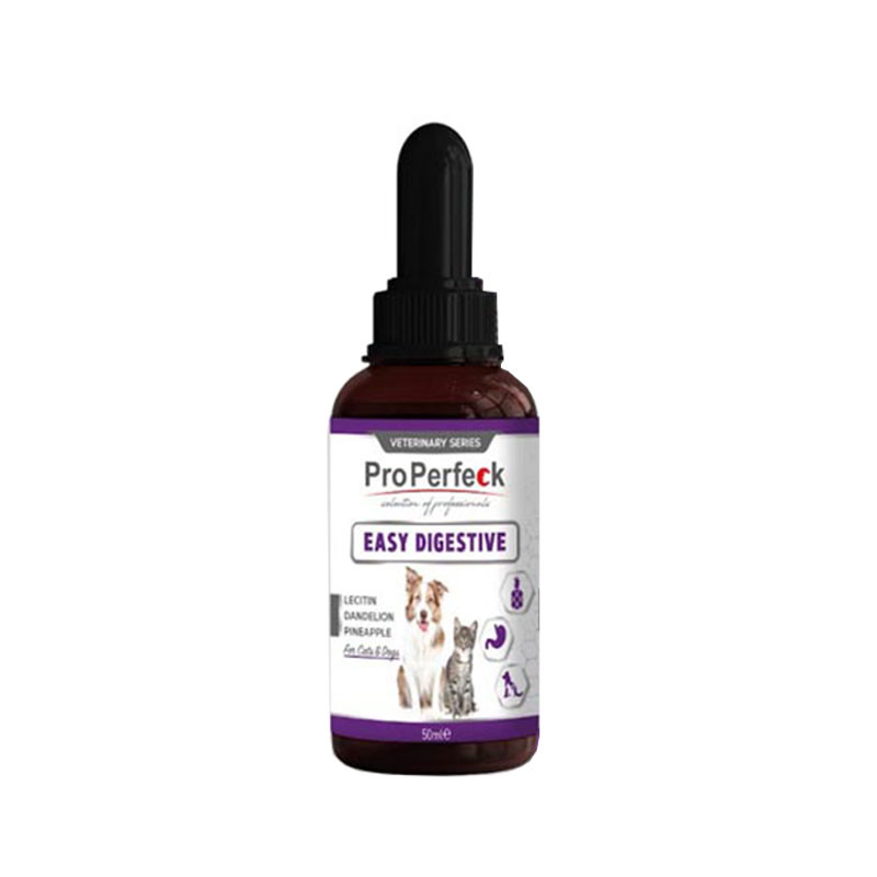 قطره مکمل سگ و گربه پروپرفک مدل Easy Digestive تقویت سیستم گوارشی حجم 50 میلی لیتر