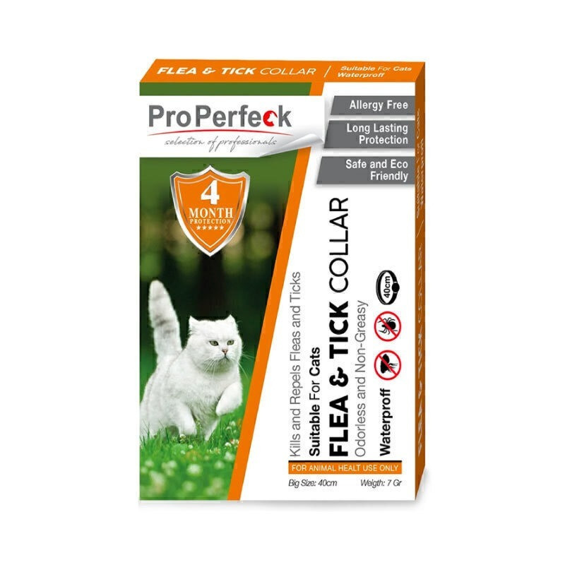 قلاده ضد کک و کنه گربه پروپرفک مدل ProPerfeck Flea and Tick Collar وزن 100 گرم