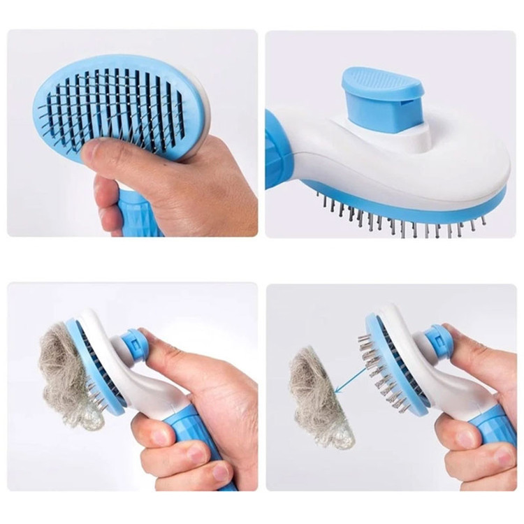 برس اسلیکر سگ و گربه مدل Self Cleaning