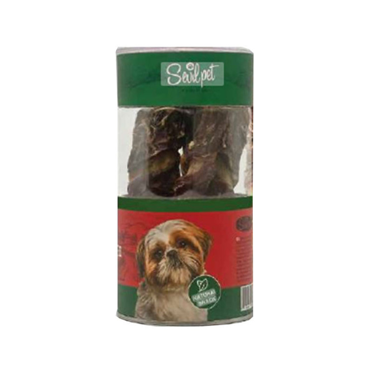 تشویقی سگ مدل Small Rawhide Bone Wrap طعم گوشت گاو وزن 100 گرم