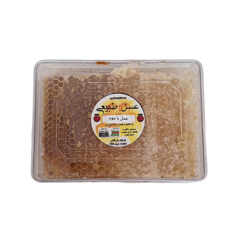 عسل با موم طبیعی - 600 گرم
