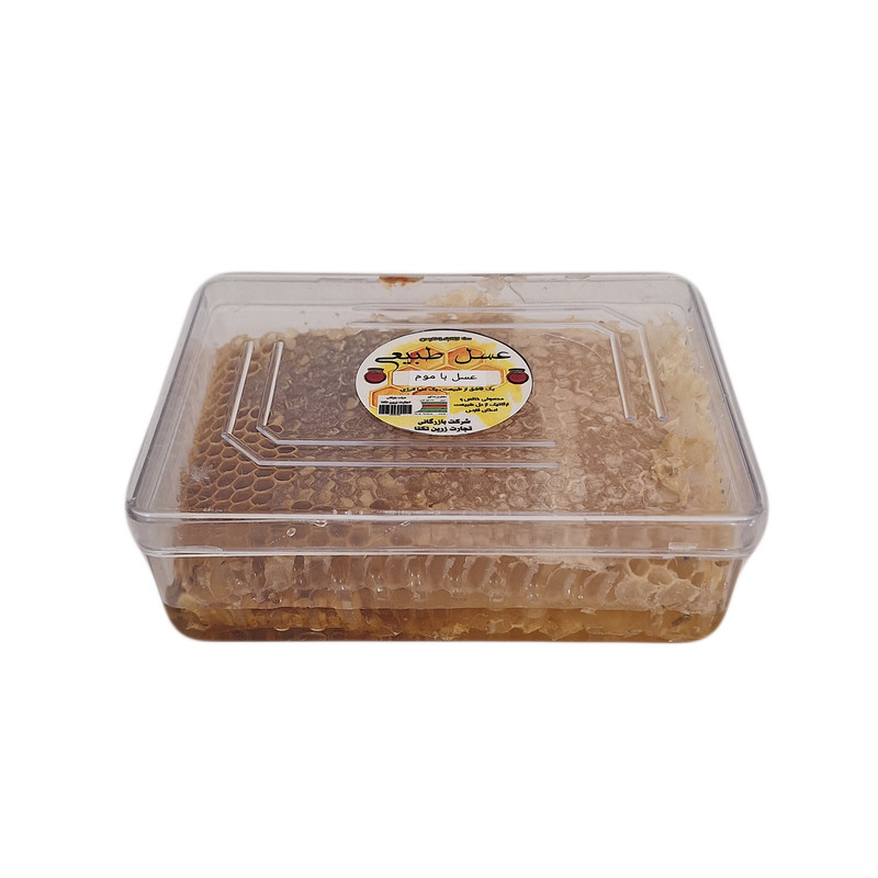 عسل با موم طبیعی - 600 گرم