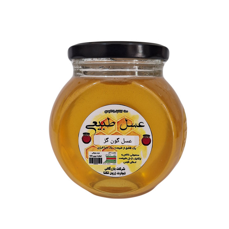 عسل طبیعی گون گز درجه یک - 450 گرم