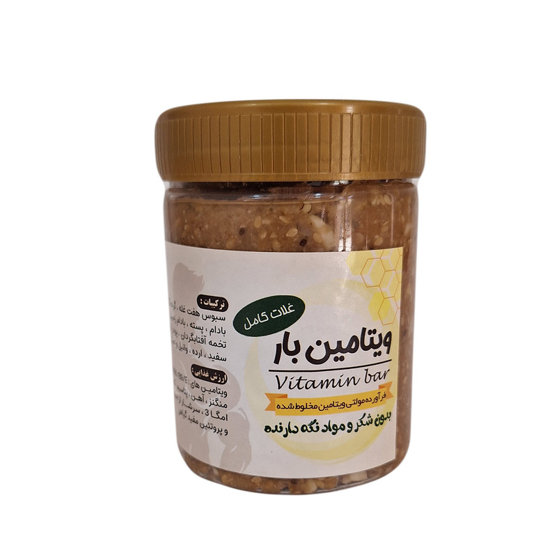ویتامین بار طبیعی عسل - 370 گرم