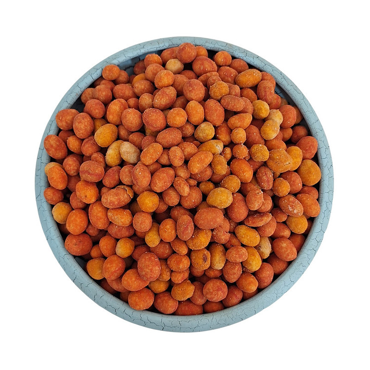 بادام زمینی روکش دار گوجه ای - 500 گرم