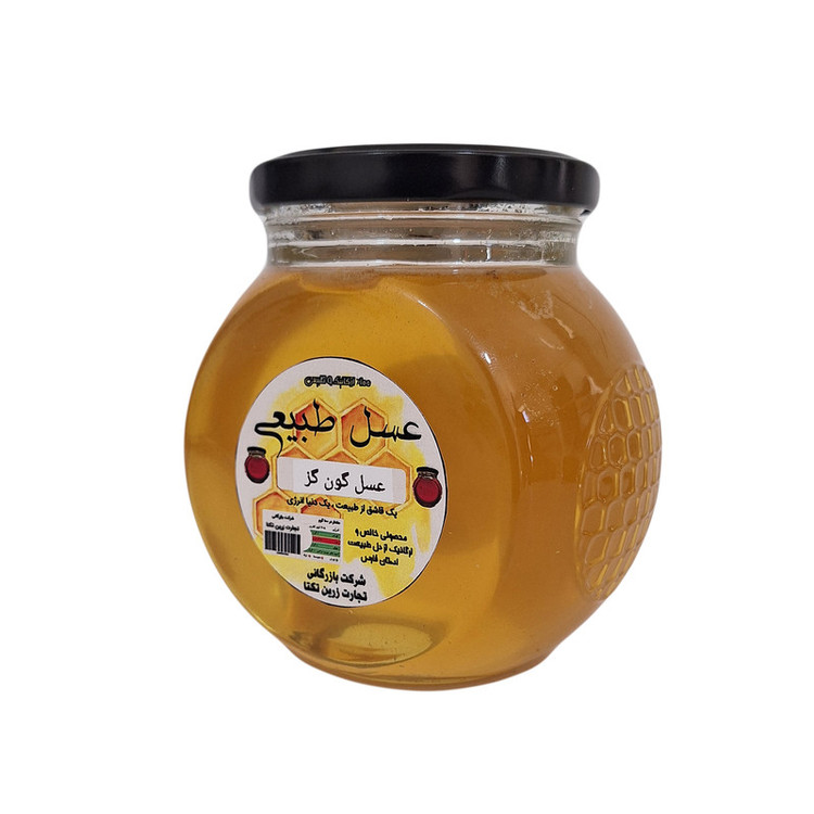 عسل طبیعی گون گز درجه یک - 900 گرم