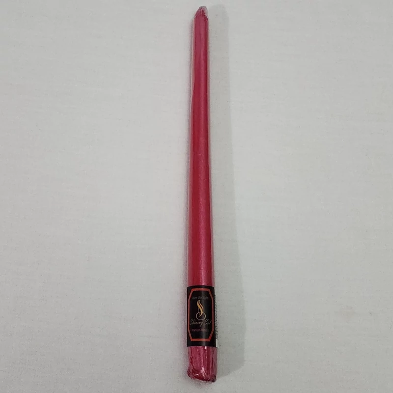 شمع قرمز 30 سانتی (بدون اشک و معطر)