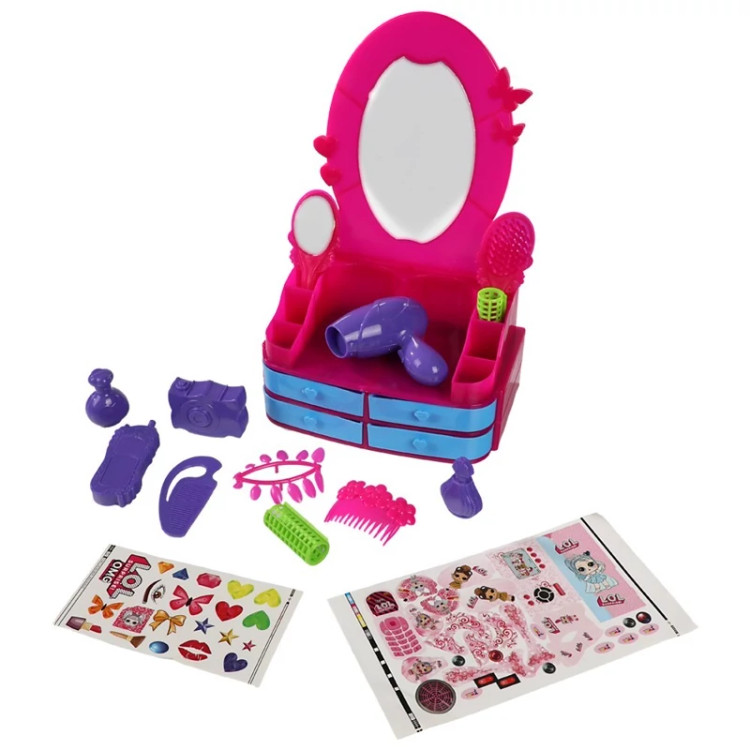اسباب بازی؛ استند آرایشی رومیزی (میز آرایش کودک)