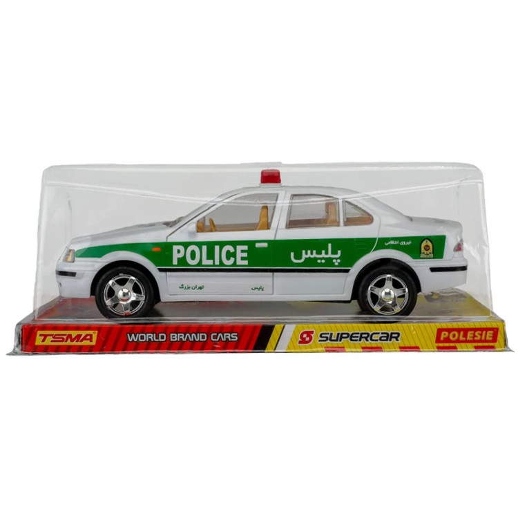 ماشین اسباب بازی سمند پلیس (نیروی انتظامی) در باز شو