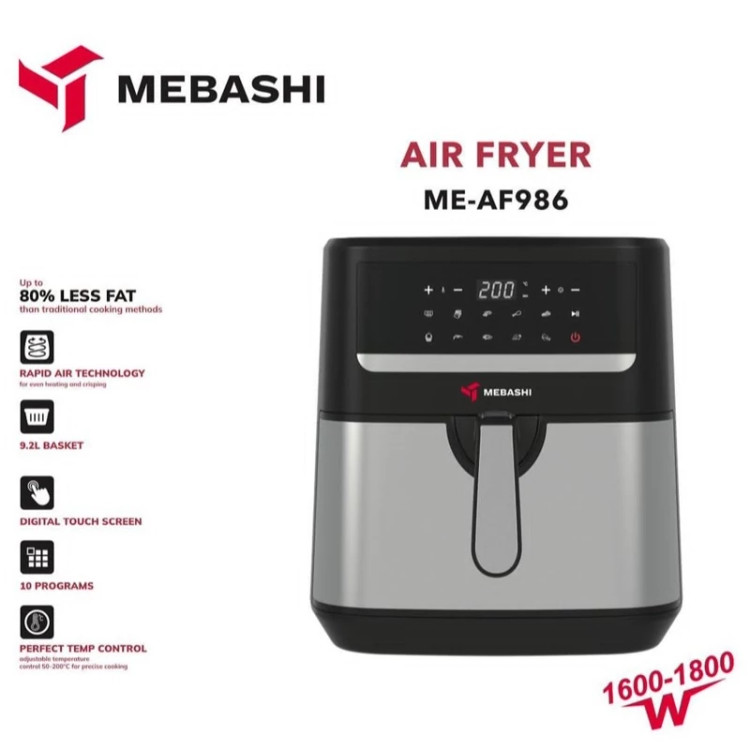 سرخ کن بدون روغن مباشی ME-AF986