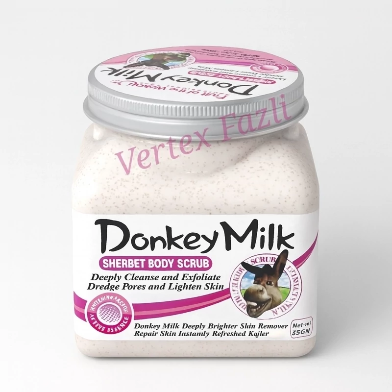اسکراب شنی بدن Donkey Milk خارجی اورجینال